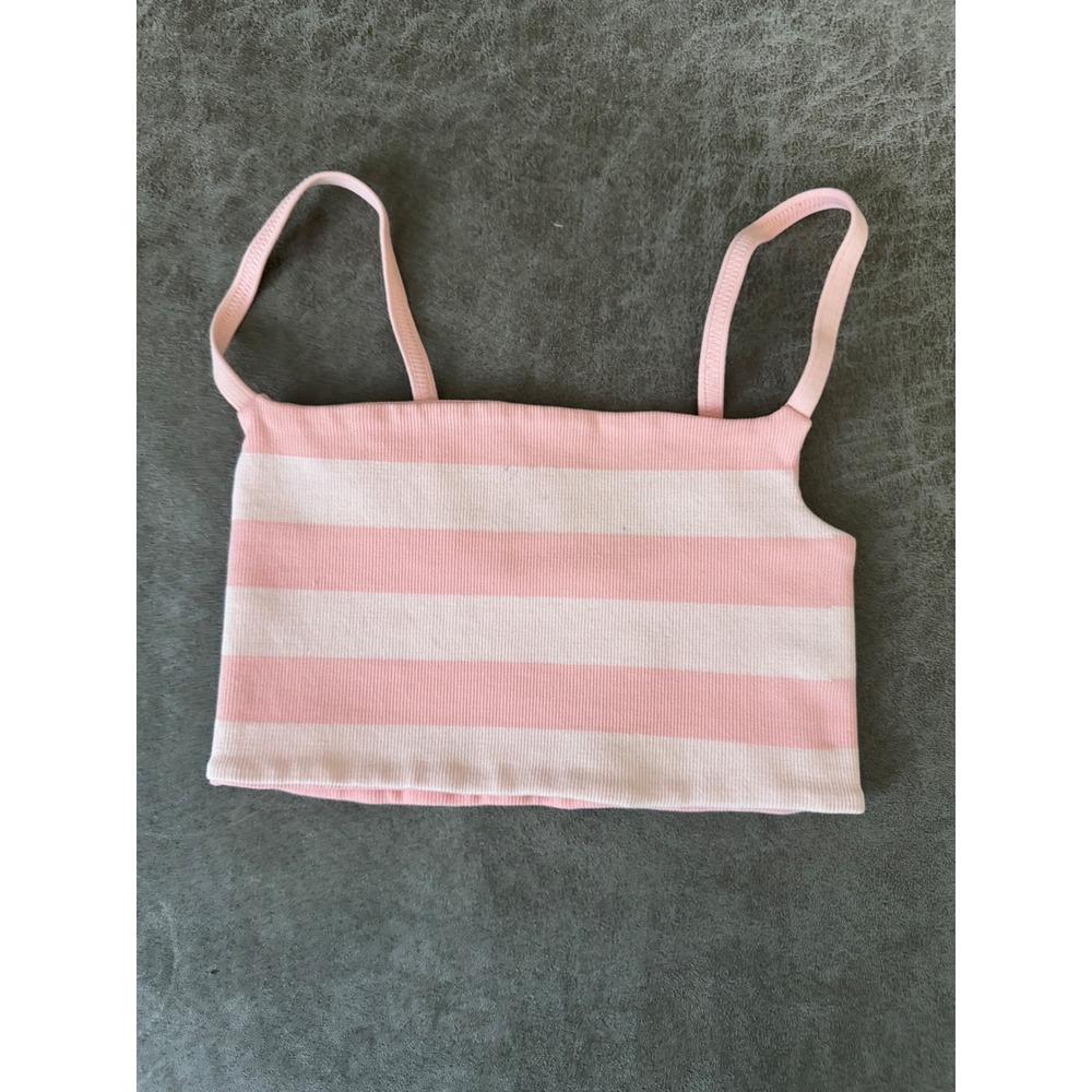 Free People Movement Tighten Up Reversible Bra Pastel Peach Combo XS/S NEW $58 - Picture 2 of 5